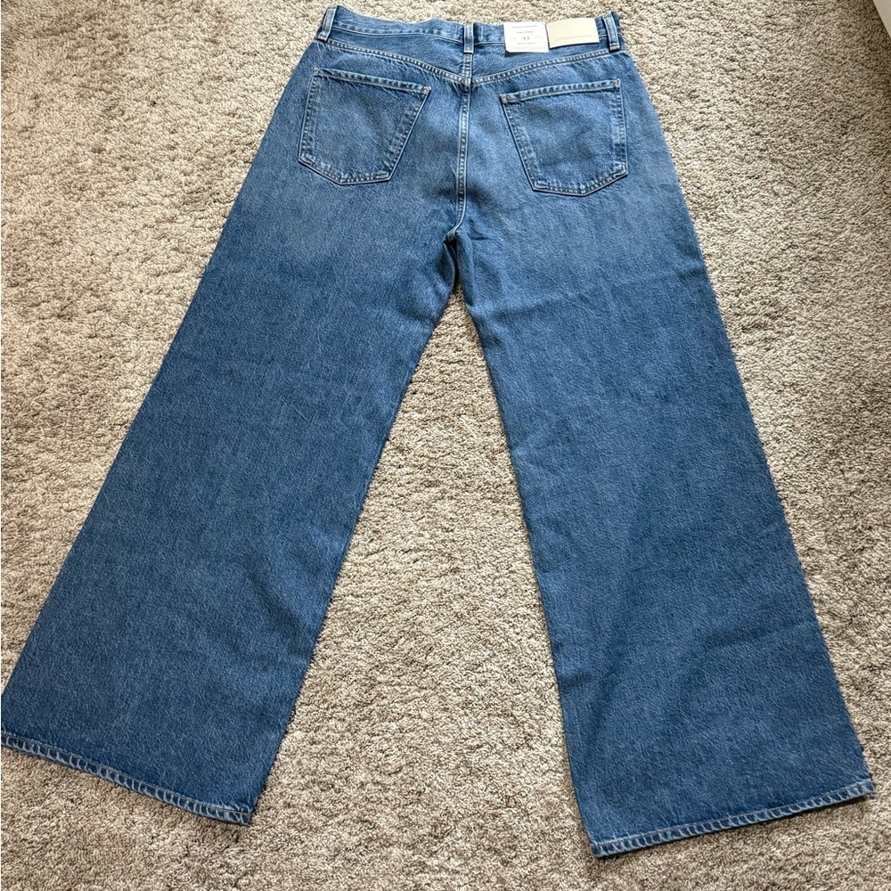 BNWT Citizen Of Humanity Paloma Baggy Jeans in 31. Color is Siesta. - Picture 6 of 16